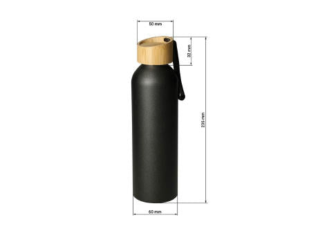 Aluminiumflasche "Bamboo" 0,6 l