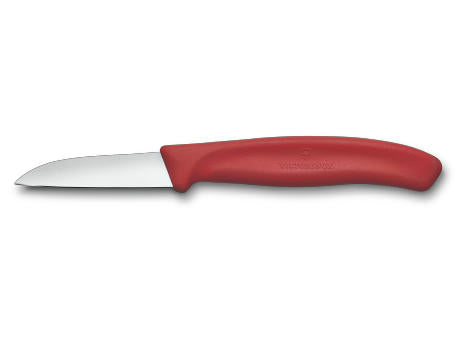 Swiss Classic, Gemüsemesser, 6cm, gerade, schwarz