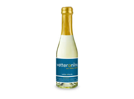 Promo Secco Piccolo - Flasche klar - Kapselfarbe Gold, 0,2 l