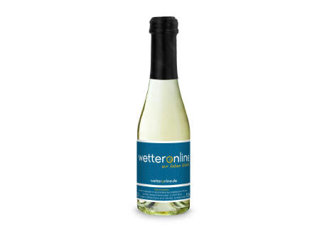 Promo Secco Piccolo - Flasche klar - Kapselfarbe Gold, 0,2 l