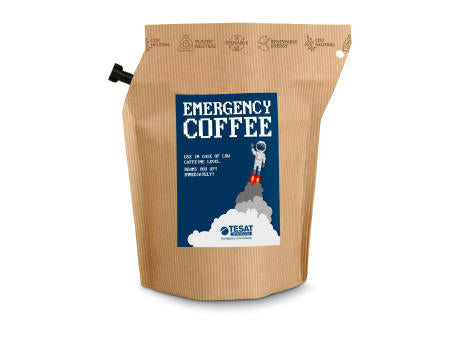 Geschenkartikel / Präsentartikel: Fußball-EM Team Deutschland Wachmacher, wiederverwendbarer Brühbeutel mit Fairtrade Kaffee