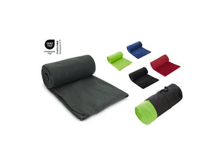 Fleecedecke Basic rot - 120 x 150 cm, 180 g/m²