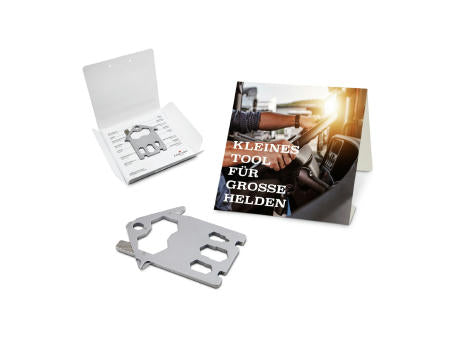 Geschenkartikel: ROMINOX® Key Tool Truck / LKW (22 Funktionen) im Motiv-Mäppchen Große Helden