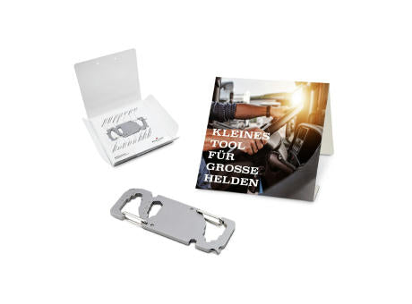 Geschenkartikel: ROMINOX® Key Tool Truck / LKW (22 Funktionen) im Motiv-Mäppchen Große Helden