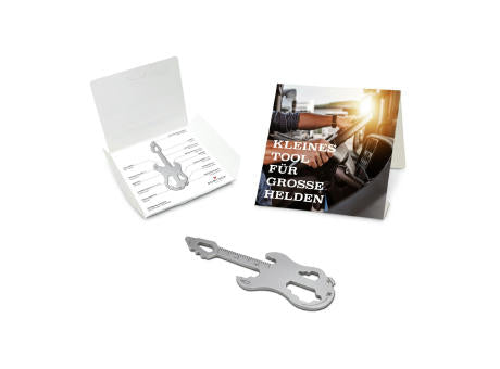 Geschenkartikel: ROMINOX® Key Tool Truck / LKW (22 Funktionen) im Motiv-Mäppchen Große Helden