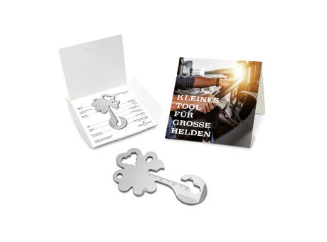 Geschenkartikel: ROMINOX® Key Tool Truck / LKW (22 Funktionen) im Motiv-Mäppchen Große Helden