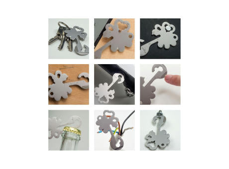 ROMINOX® Key Tool // Lucky Charm - 19 functions (Kleeblatt Glücksbringer)