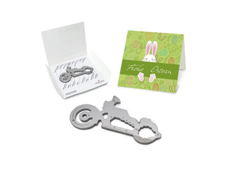 Geschenkartikel: ROMINOX® Key Tool Truck / LKW (22 Funktionen) im Motiv-Mäppchen Osterhase