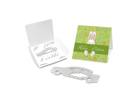 Geschenkartikel: ROMINOX® Key Tool Truck / LKW (22 Funktionen) im Motiv-Mäppchen Osterhase