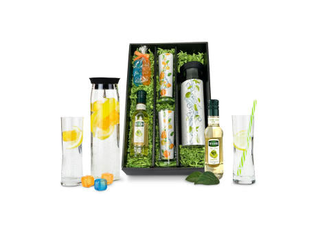 Geschenkset / Präsenteset: Karaffe Frisch & Fruchtig