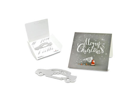 Geschenkartikel: ROMINOX® Key Tool Truck / LKW (22 Funktionen) im Motiv-Mäppchen Merry Christmas