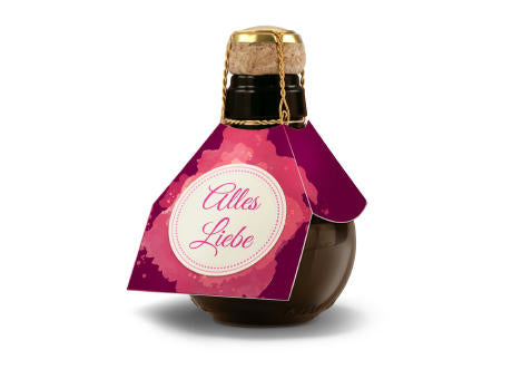 Kleinste Sektflasche der Welt! Alles Liebe - Ohne Geschenkkarton, 125 ml