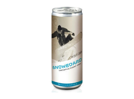 Latte Macchiato - Folien-Etikett, 250 ml