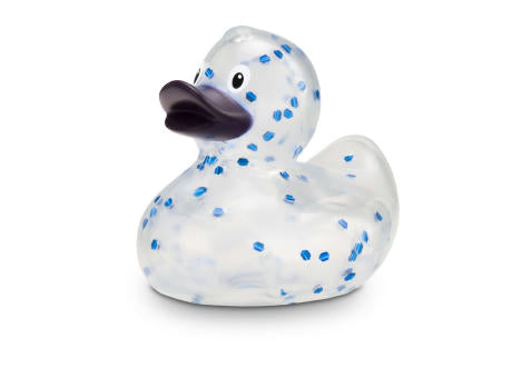 Werbeente Bibi Blauglitzer, ca. 8 cm