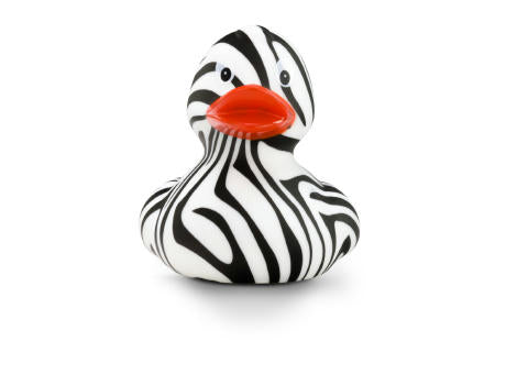 Werbeente Zoe Zebra, ca. 8 cm