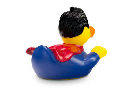 Werbeente Superduck mit Blitz