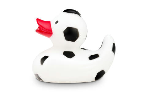 Werbeente Franz Fußball