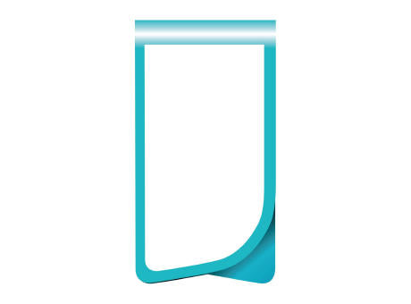 ROMINOX® Mehrweg-Büroklammer Prime Clip Color XL, idealer Mailingartikel für Dokumente, bis zu 25 Seitem Klemmkraft