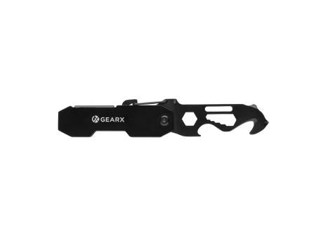 Gear X faltbares EDC-Werkzeug mit Kartonmesser & Karabiner