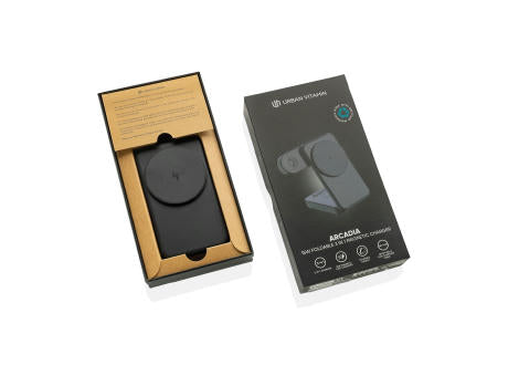 Urban Vitamin Arcadia 15W 3in1 Magnet-Charger aus RCS rABS