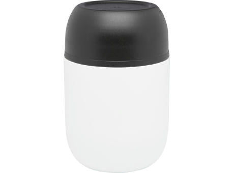 Supo 480 ml doppelwandiger Lunchpot aus recyceltem Edelstahl mit faltbarem Löffel