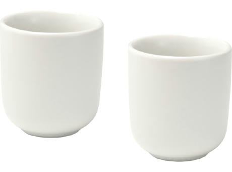 Male 90 ml Keramik Espressotassen – 2er Set, matt