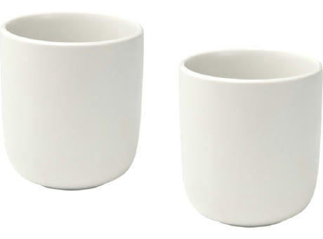 Male 200 ml Keramiktassen – 2er-Set, matt