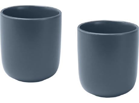 Male 200 ml Keramiktassen – 2er-Set, matt