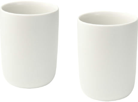 Male 350 ml Keramiktassen – 2er-Set, matt