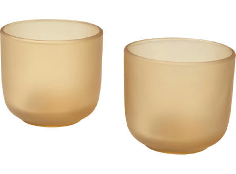 Mal 200 ml Glasbecher – 2er-Set, matt