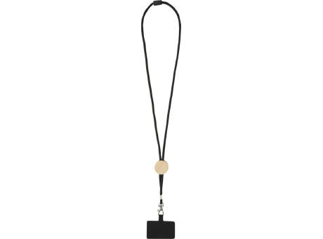 Adhab Smartphone Lanyard mit Bambusdetails