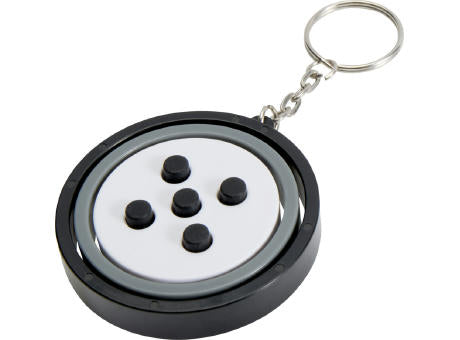 Spinx Gyroskop Fidget Schlüsselanhänger aus recyceltem Kunststoff