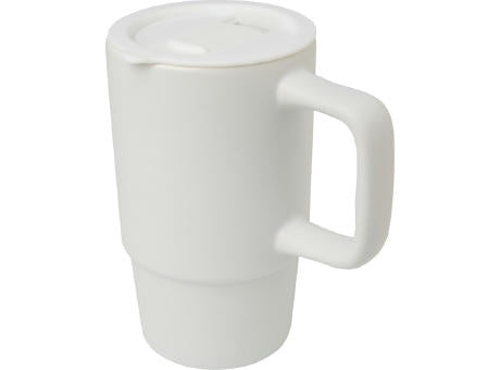 Carter 450 ml Keramiktasse mit Kunststoffdeckel