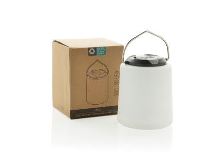 Limio tragbare wiederaufladbare Tischlampe aus RCS rec. ABS