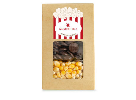 Kartontüte DIY Popcorn Schoko
