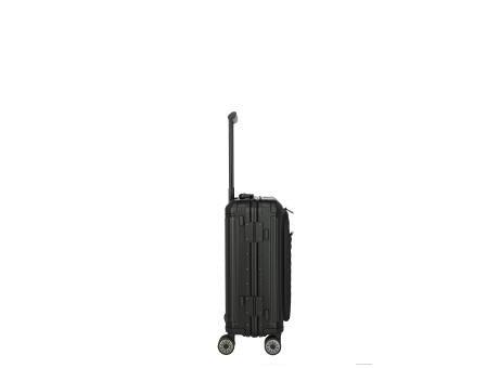 travelite NEXT Trolley 4-Rollen S Front Pocket Black