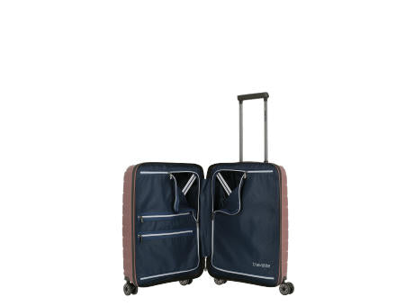 travelite AIR BASE Trolley 4-Rollen S Front Pocket Lilac