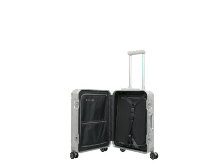 travelite NEXT Trolley 4-Rollen S Silver