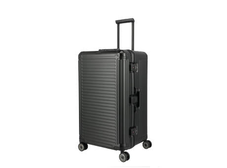travelite NEXT 4-Rollen Trunk L Schwarz