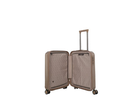 travelite PAROS 4-Rollen Trolley S Cappuccino
