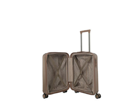 travelite PAROS 4-Rollen Trolley S Cappuccino