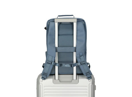 travelite WORKFLOOW Rucksack M Denimblue