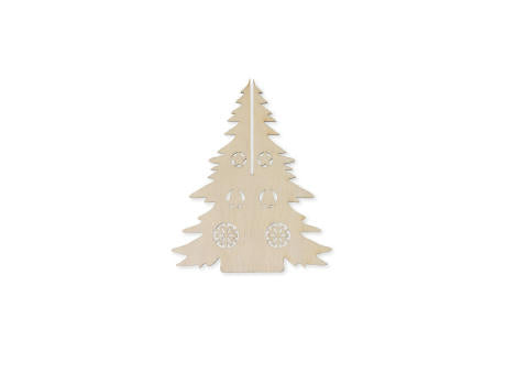 PINERY. Zerlegbarer Weihnachtsbaum aus Holz zum Bemalen