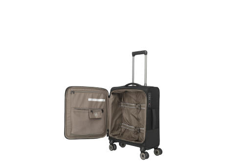 travelite CROSSLITE Trolley 4-Rollen S Black