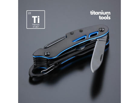 Optima stahl-taschenmesser mit titanbeschichtung