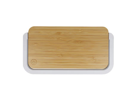 15-W-Wireless-Ladegerät mit dimmbarer LED-Lampe