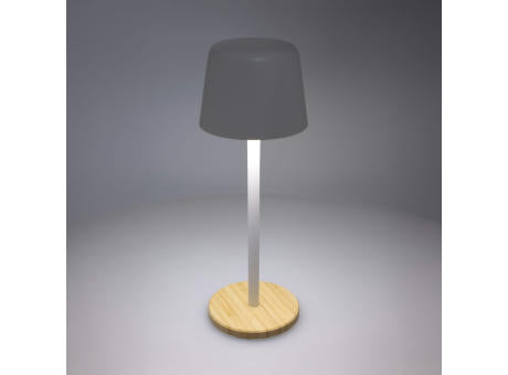 Solis Dimmbare Tischlampe mit Bambusfuß