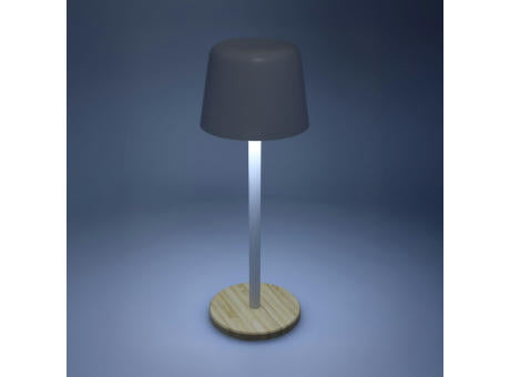 Solis Dimmbare Tischlampe mit Bambusfuß