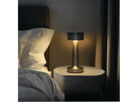 MUSHROOM - Edelstahl-Tischlampe