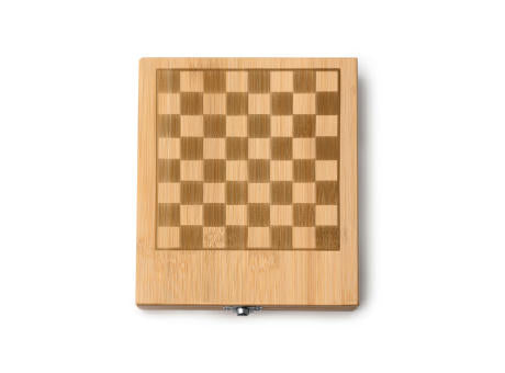 WINE/CHESS SET FRESNO GREIGE